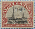 920.01-V IV ( **  70,0 $) Tooth 14 Pass inscription "2 centavos"