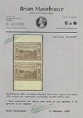 932.56 - B Сertificate philatelic expertise