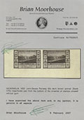 932.60 - B Сertificate philatelic expertise